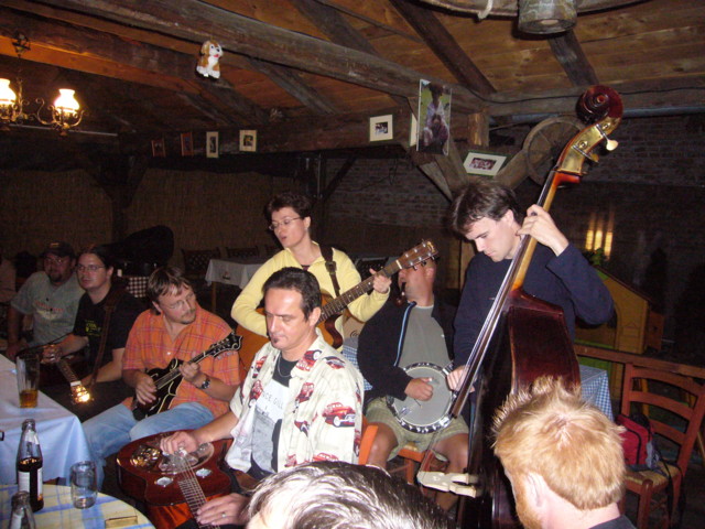 Jam session s Fragmentem a Toddem Livingstonem Dobrofest 07 - jam session
